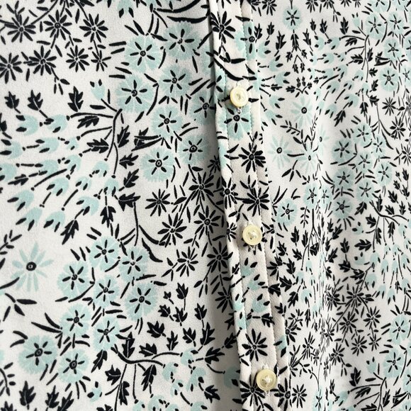 Banana Republic Dillon Floral Shirt Blouse XSP - Picture 8 of 9